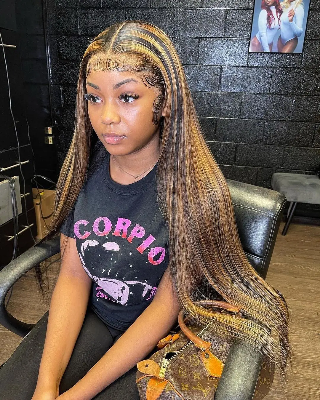 

Vivira Highlight Wigs Human Hair Blonde Bone Straight 13x6 HD Lace Frontal Wig 30 Inch Loose Wave 13x4 Lace Front Wig For Women