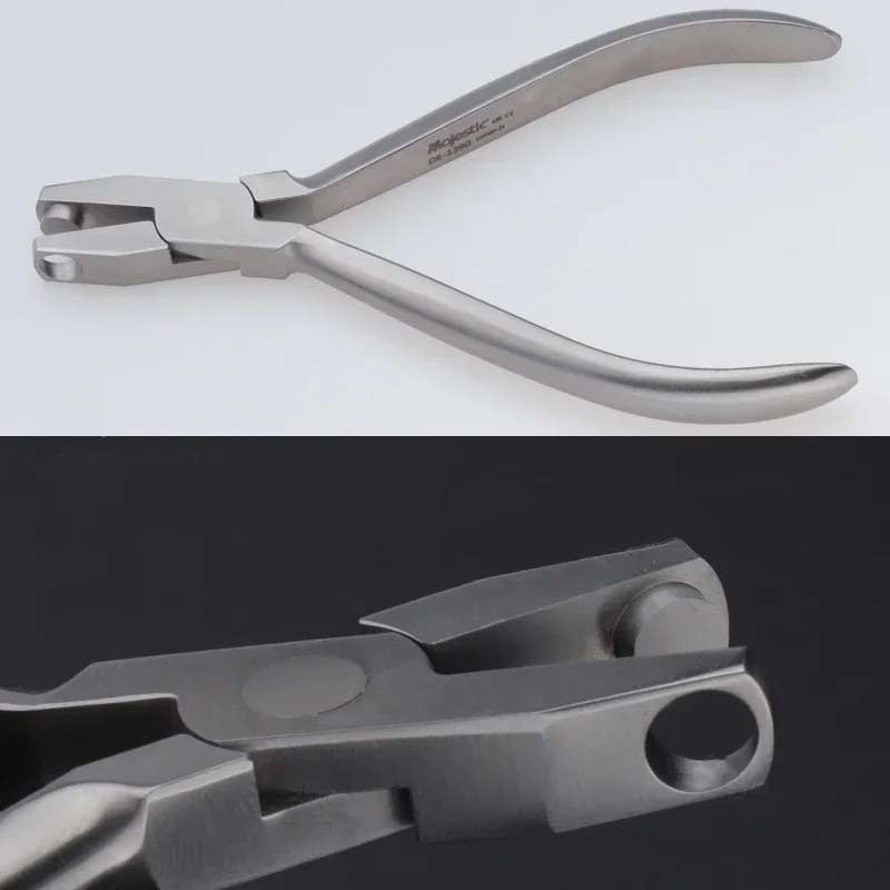 Professional Dental Ortho Tool - Forceps Design for Wire Distal End Cutting & Bracket Removal, Versatile Plier for Dental Clinic