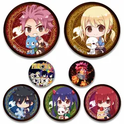 Cute Fairy Tail Enamel Pins Cosplay Badge Cartoon Natsu Lucy Brooch Anime Pin Collection Backpacks Clothes Hat Decoration Gifts