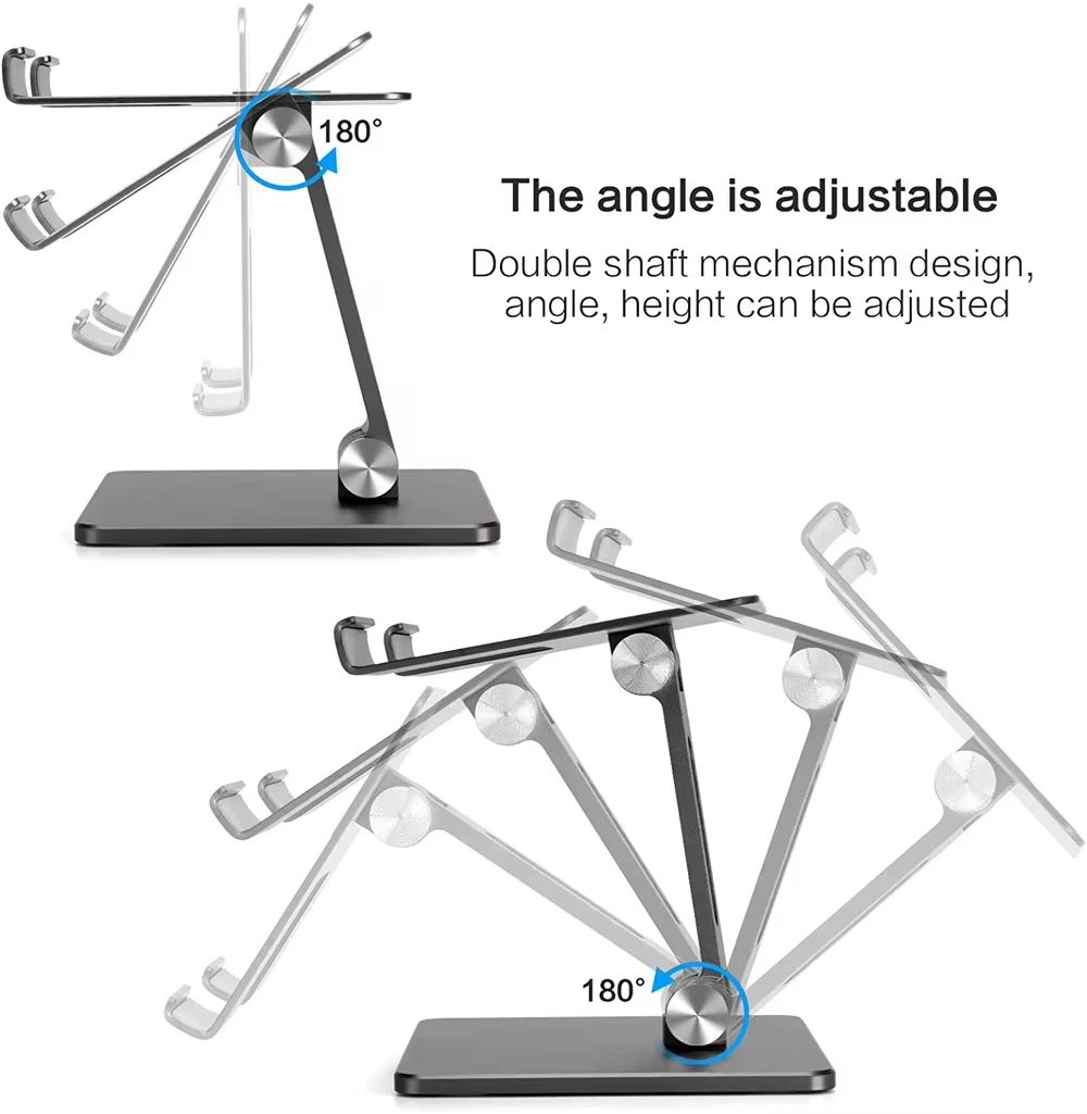 Soporte Baseus para ordenador portátil para Macbook Air Pro, soporte Vertical plegable de aluminio para portátil, soporte ajustable escalable para tableta