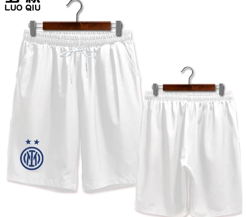 25-26 موسم إنتر ميلان فريق Lautaro Fan سريعة الجفاف سراويل قصيرة للرجال سراويل رياضية غير رسمية