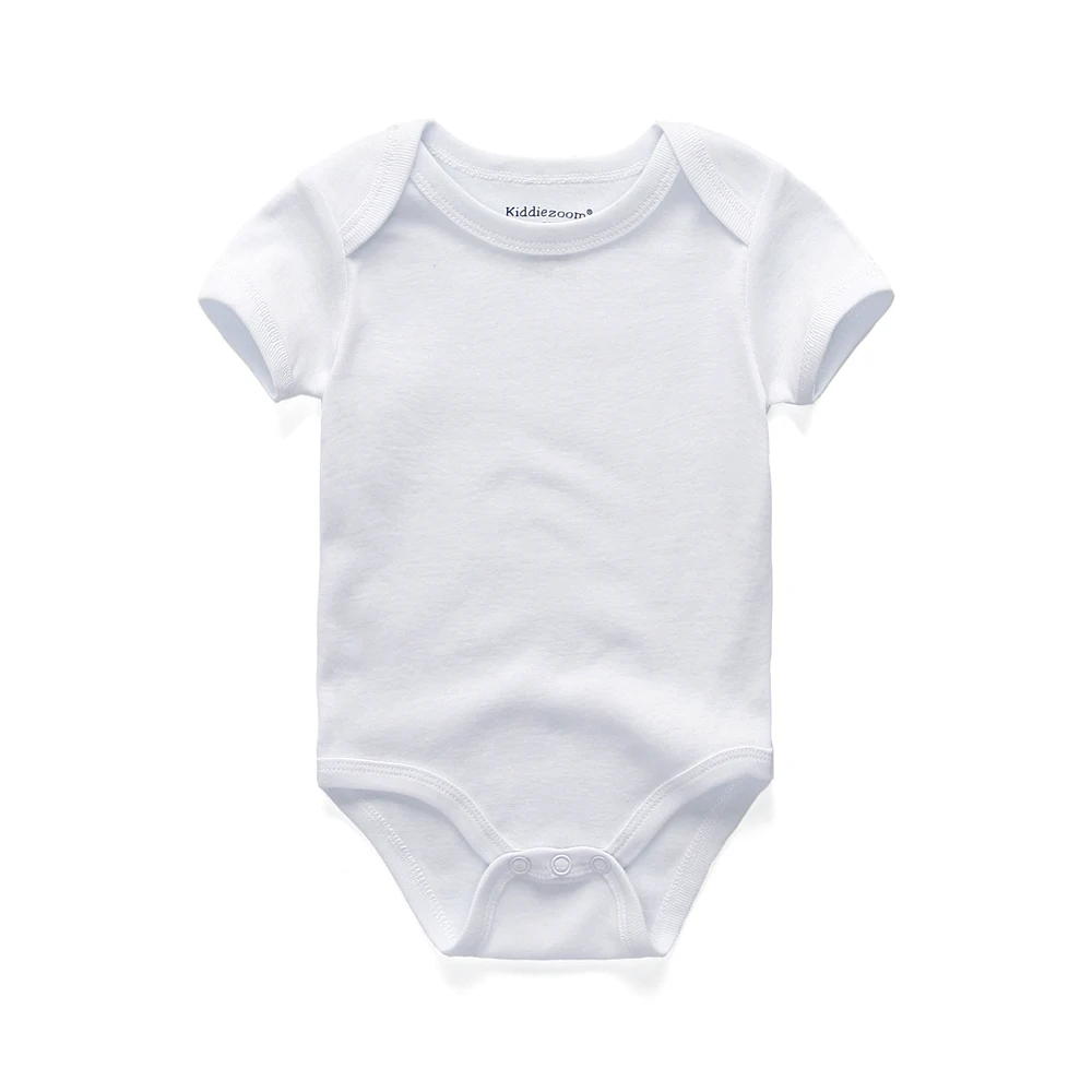 

1 Piece Solid Unisex Baby Boy Girl Bodysuits Soft 100%cotton Newborn Onesies Infant clothes