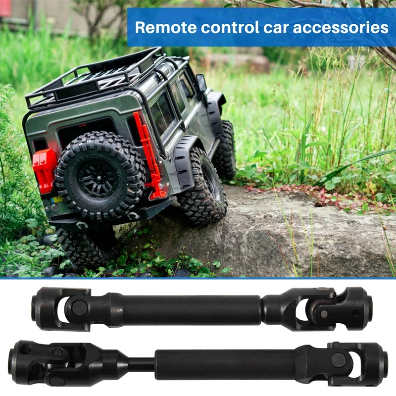 2Pcs Drive Shaft CVD IRC00220 For 12.3Inch 313Mm Wheelbase Axial SCX10 & SCX10 II 1/10 RC Crawler Car Upgrade Parts