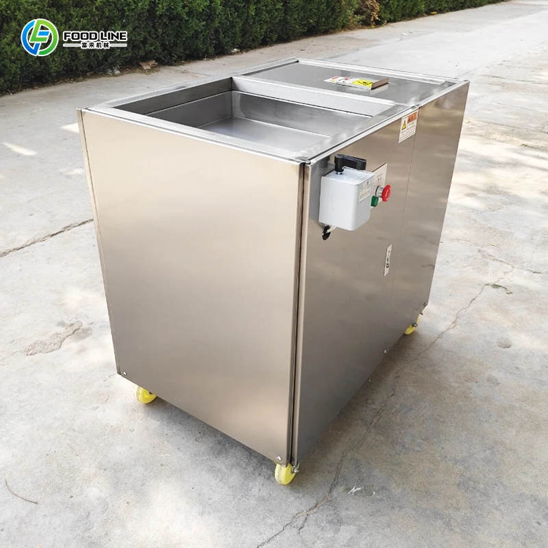 Industrial Green Plantain Peeler High Capacity Continuous Skin Removing for Chips Processing Plant Custom