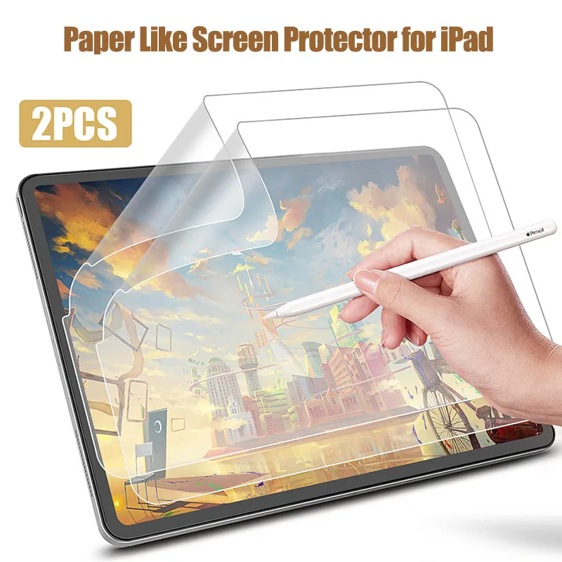 2pcs Paper Like Tablet Screen Protector For iPad 7 8 9 10 Gen 9.7 10.5 10.9