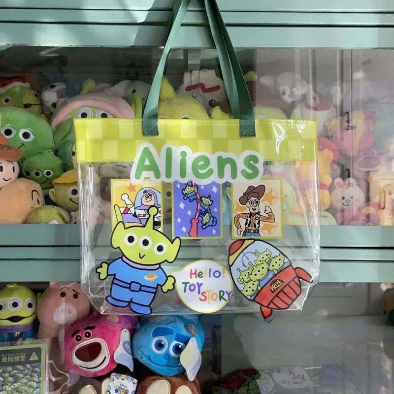 New Disney Alien anime periferiche cartoon cute PVC stampato shopping bag personalità creativa borsa a tracolla kawaii borsa per studenti