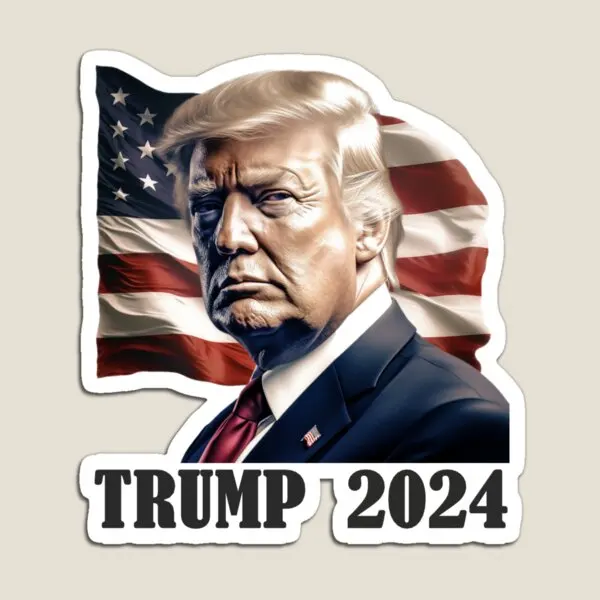

Магнит Trump 2 2024, красочный декор для органайзера на холодильник, детские игрушки, детские наклейки на холодильник, милый магнитный детский домашний держатель