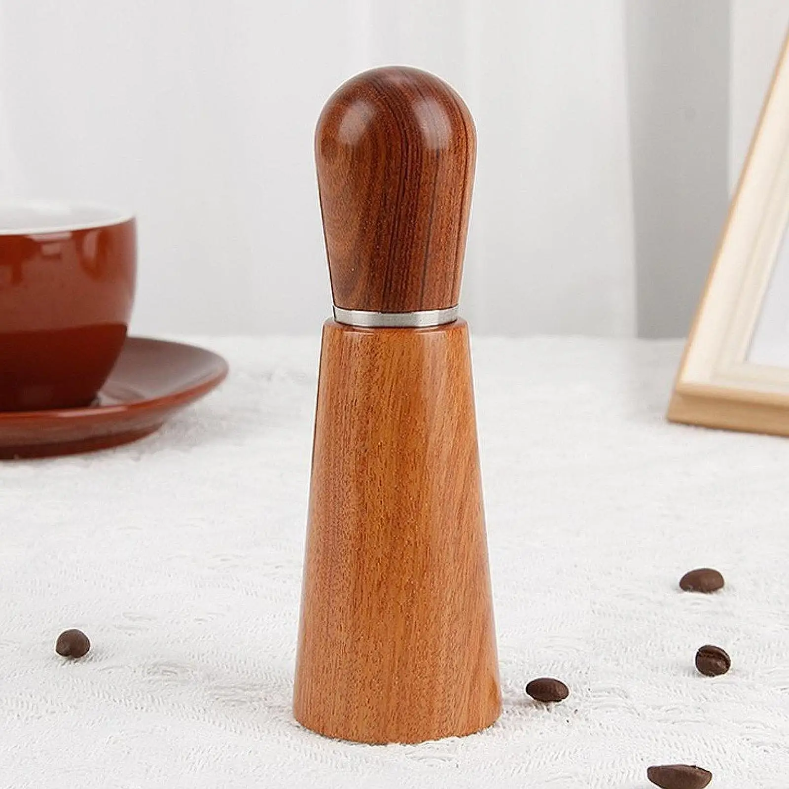 커피 디스트리뷰터 Flick Wdt 도구 전문 4 핀 에스프레소 교반기 도구 주방 식사용 스탠드 포함 가정용 카페 선물