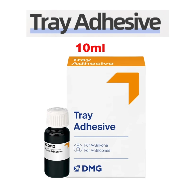 

10 мл/бутылка, стоматологический клей для лотка DMG для оттисков, силиконовый клей, металлические/пластиковые лотки, стоматологические материалы для раковины