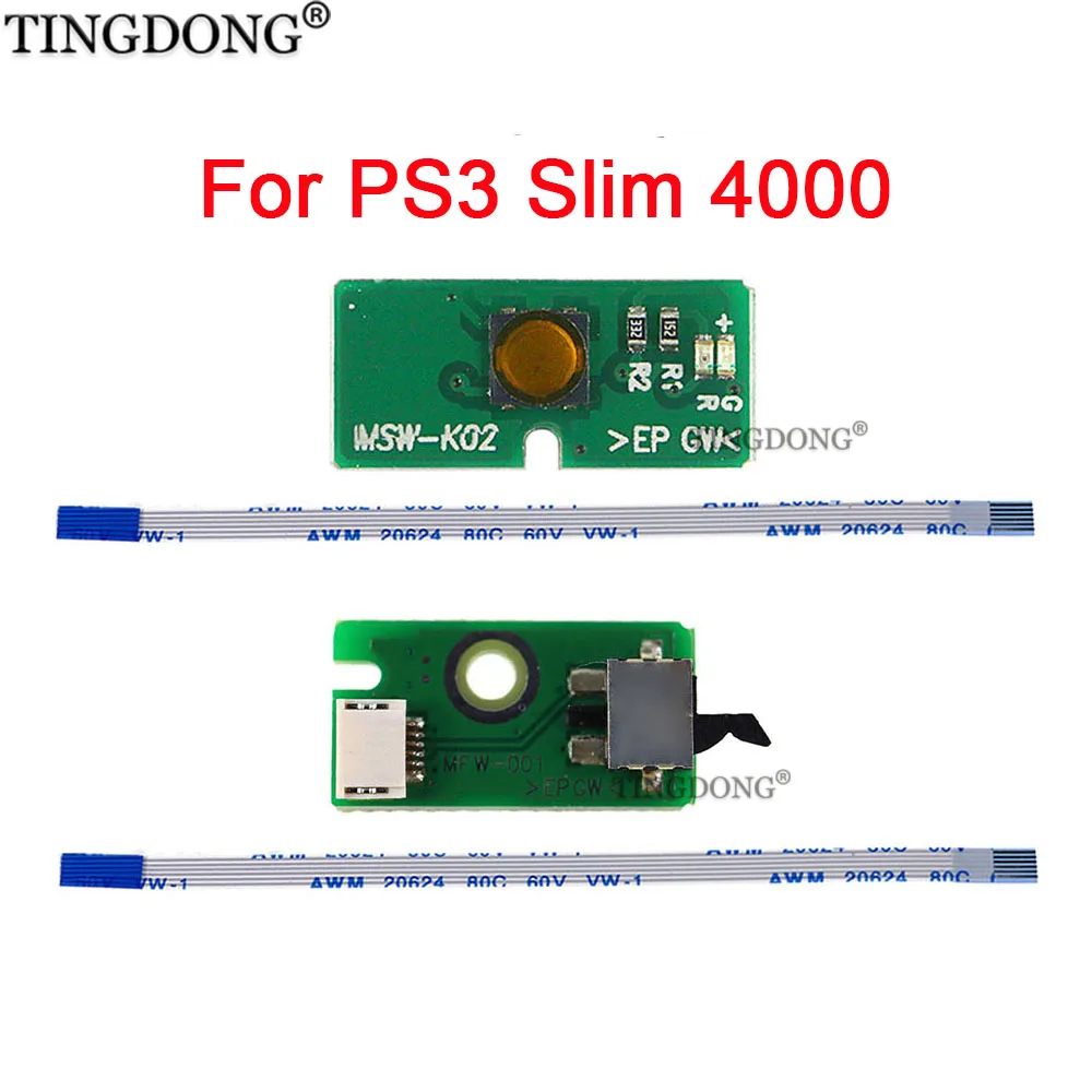 For PS3 4000 CECH 4000 Super Slim Power Button On OFF Switch Board