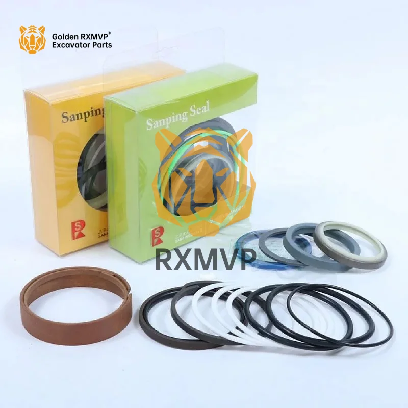 E312B Bucket Cylinder Repair Kit Excavator Parts Oil Seal Kit For Excavator