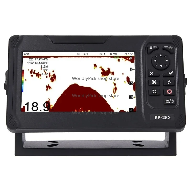 Lowrance Elite-5 DSI GPS Chart Plotter with Built-in DownScan  5-Inch LCD Touchscreen Fishing Finder with Built-in Sounder