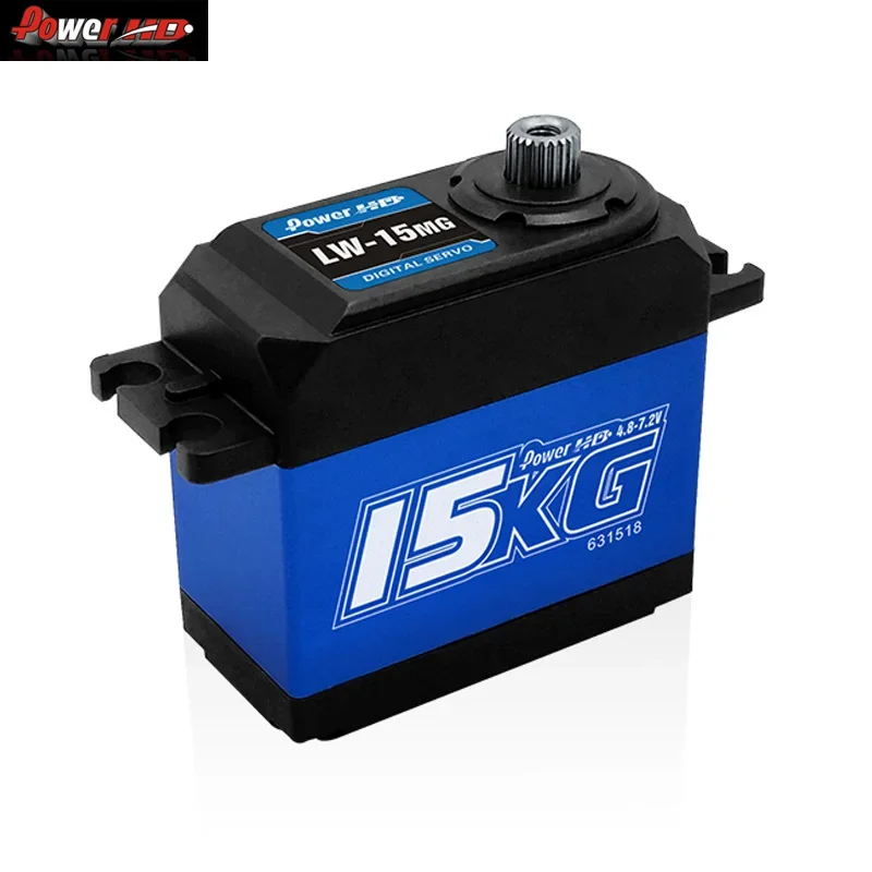 Power HD 30KG LW30MG LW15MG 15KG Full Waterproof Metal Gear High Torque Servo For RC Car/Off-Road Vehicles/Short Trucks/RC