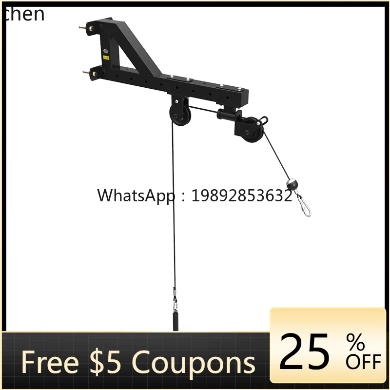 JSS  wall high pull-down trainer, exercise back muscles, press down fitness equipment, big bird pull back high and low pull