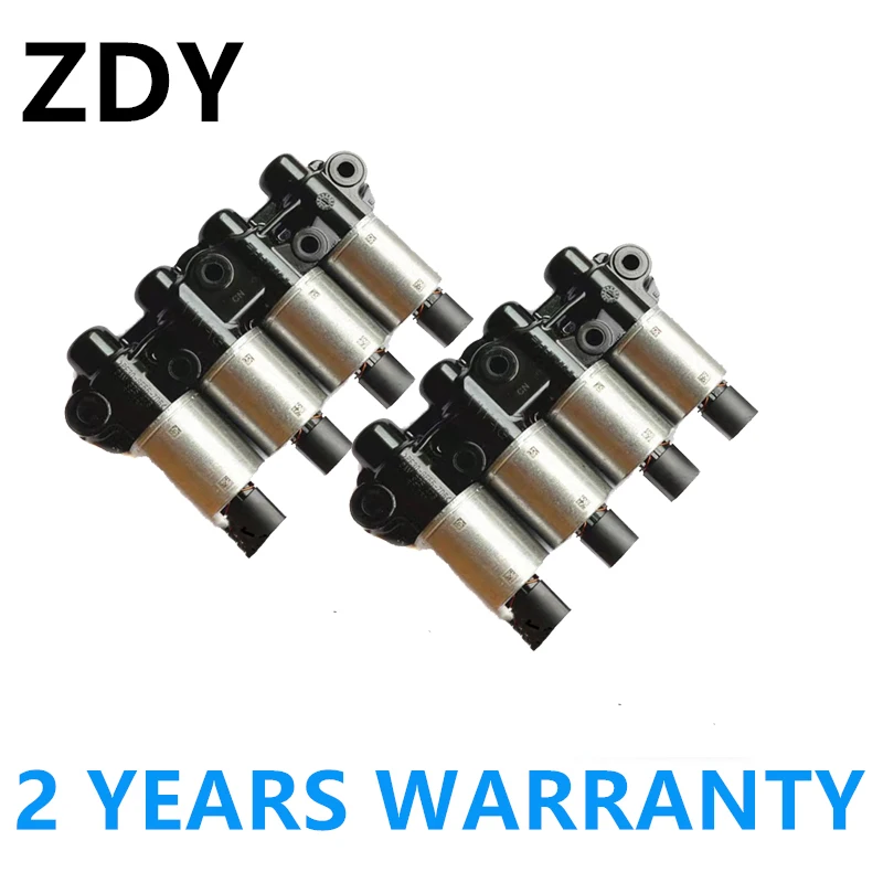 

2 шт., 7-скоростной комплект электромагнитных клапанов трансмиссии DSG DQ200 0AM для Audi A1 A3 Q3 для VW Passat Polo Golf для Skoda для Seat