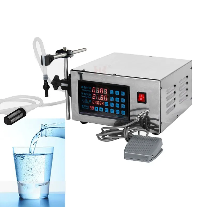 Large Flow Filling Machine CNC Liquid Filling Machine Wine Water Automatic Small Beverage High Precision Liquor Filling Machine