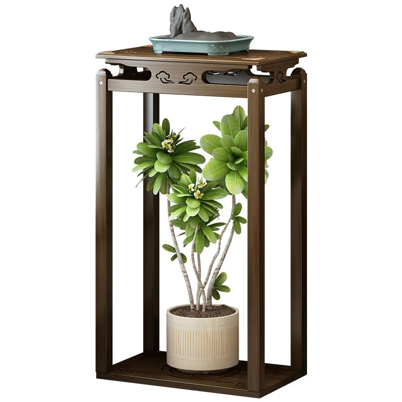 new-chinese-style-household-simple-flower-stand-indoor-solid-wood-flower-pot-stand-living-room-floor-to-ceiling-balcony
