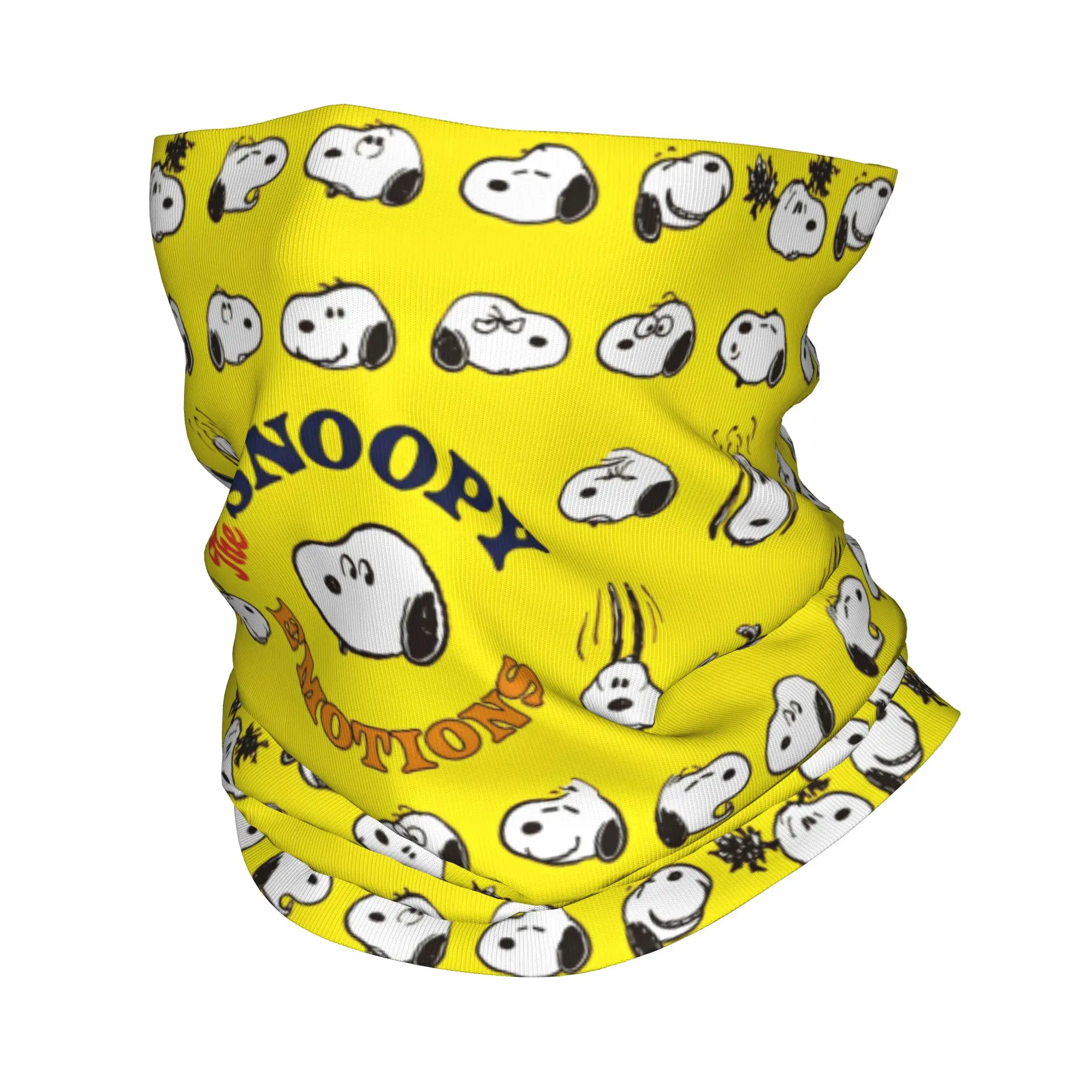 

Snoopys Bandana Neck Cover Printed Mask Scarf Multi-use Cycling Scarf Running for Men Women Adult Breathable
