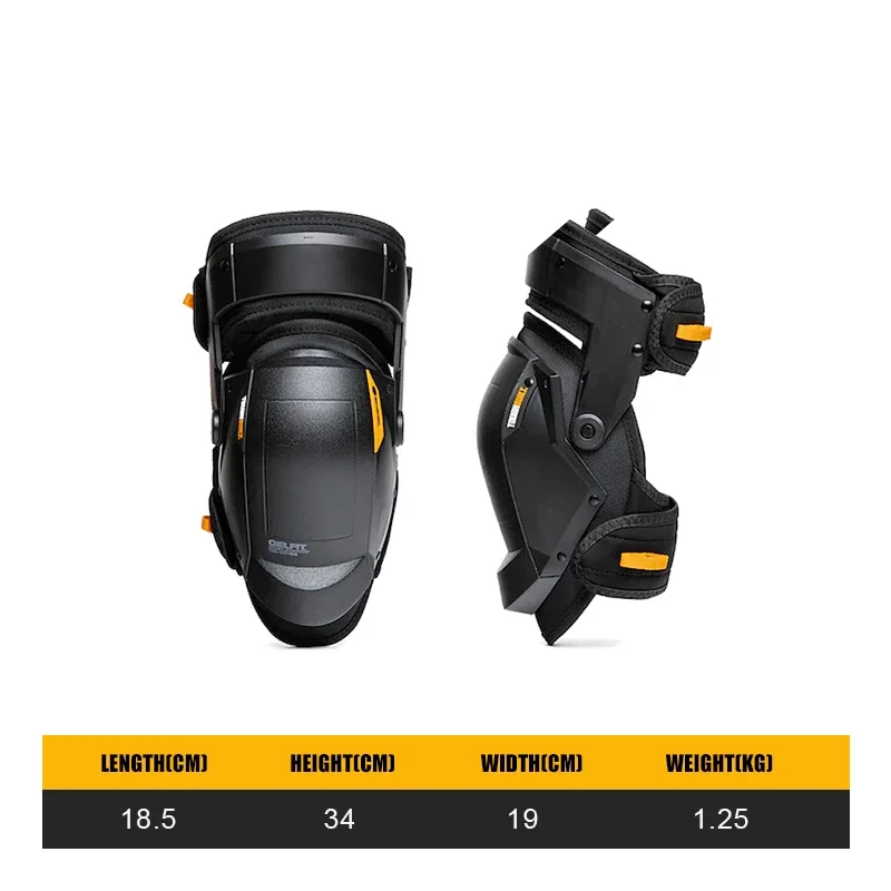 TOUGHBUILT TBL-KP-G3 genouillères en Silicone antidérapantes monochrome Protection des genoux accessoires pour outils électriques