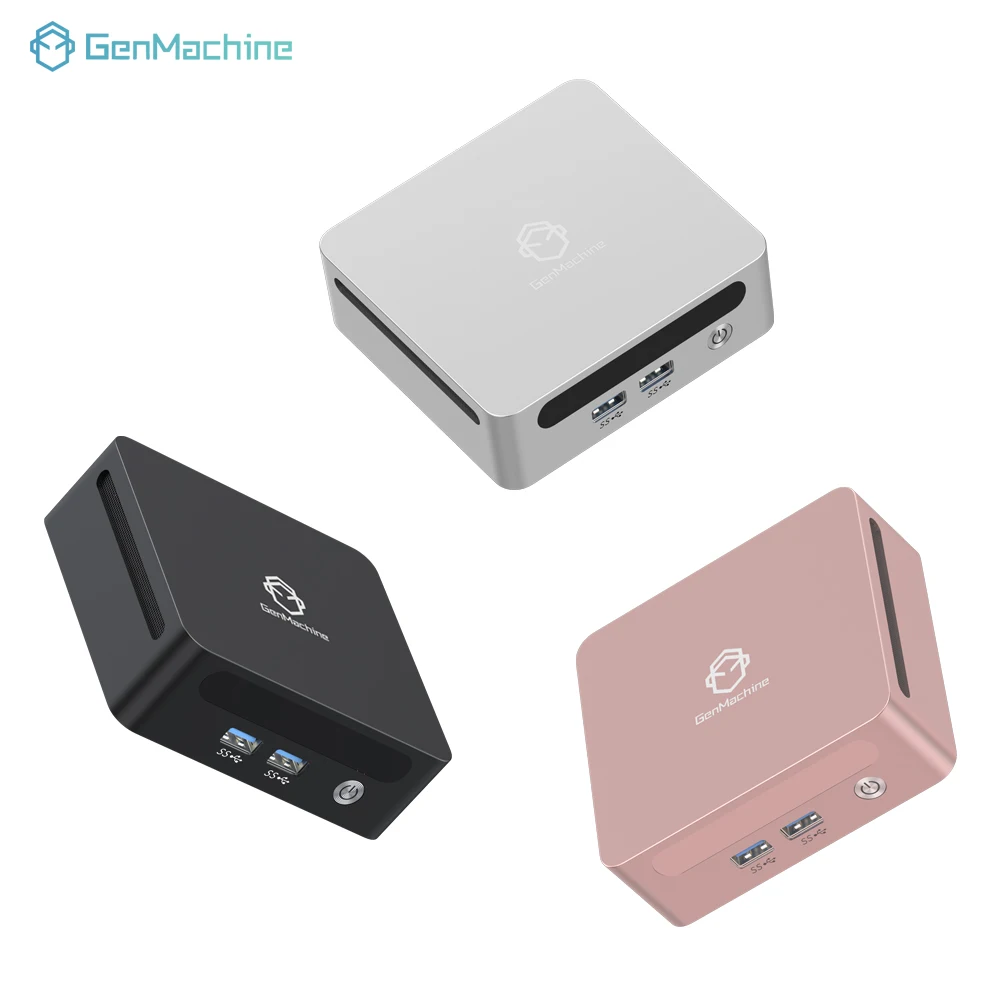 ForGenMachine Mini PC OEM/ODM AMD Ryzen3 4300U Mini PC de oficina SSD DDR4 RAM WIFI 6 BT 5,2 Mini ordenador de escritorio Win 11