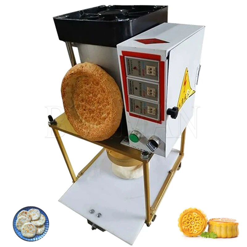 Pneumatic Pizza Dough Press Machine Pie Forming Machine Glutinous Rice Cake Flattening Press