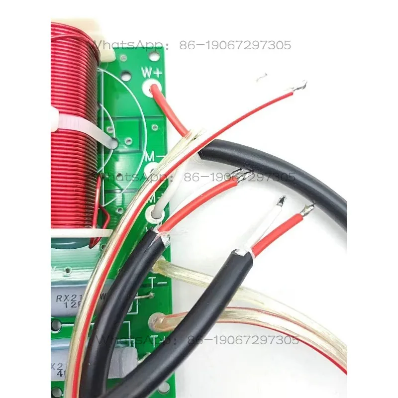 Dedicated Crossover Wiring Connection: Akihabara Pure Oxygen-free Copper Speaker Cable + Silver-plated Tweeter Cable