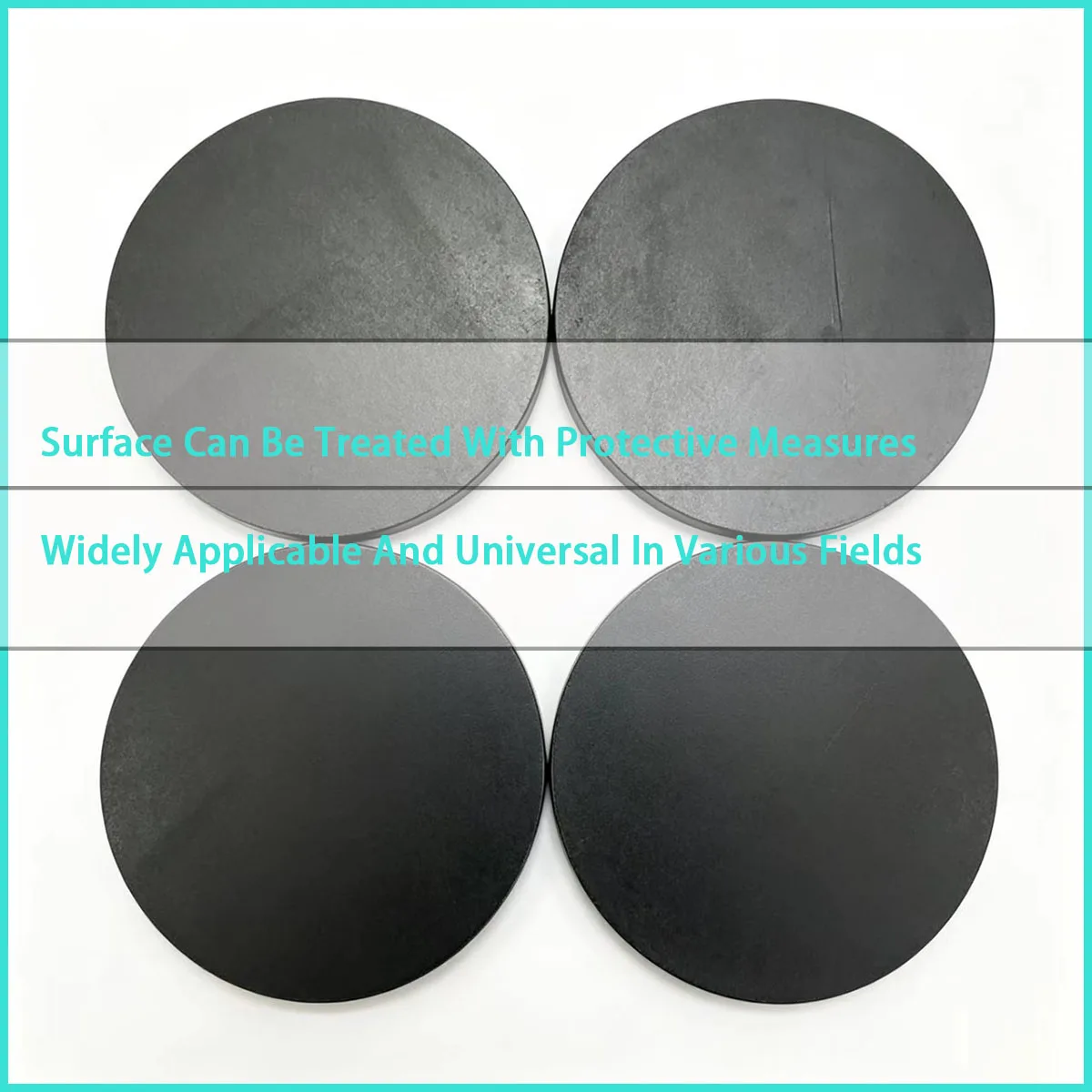 Circular carbon steel iron plate with a diameter of 50-300mm is used for equipment bases, hardware accessories, etc