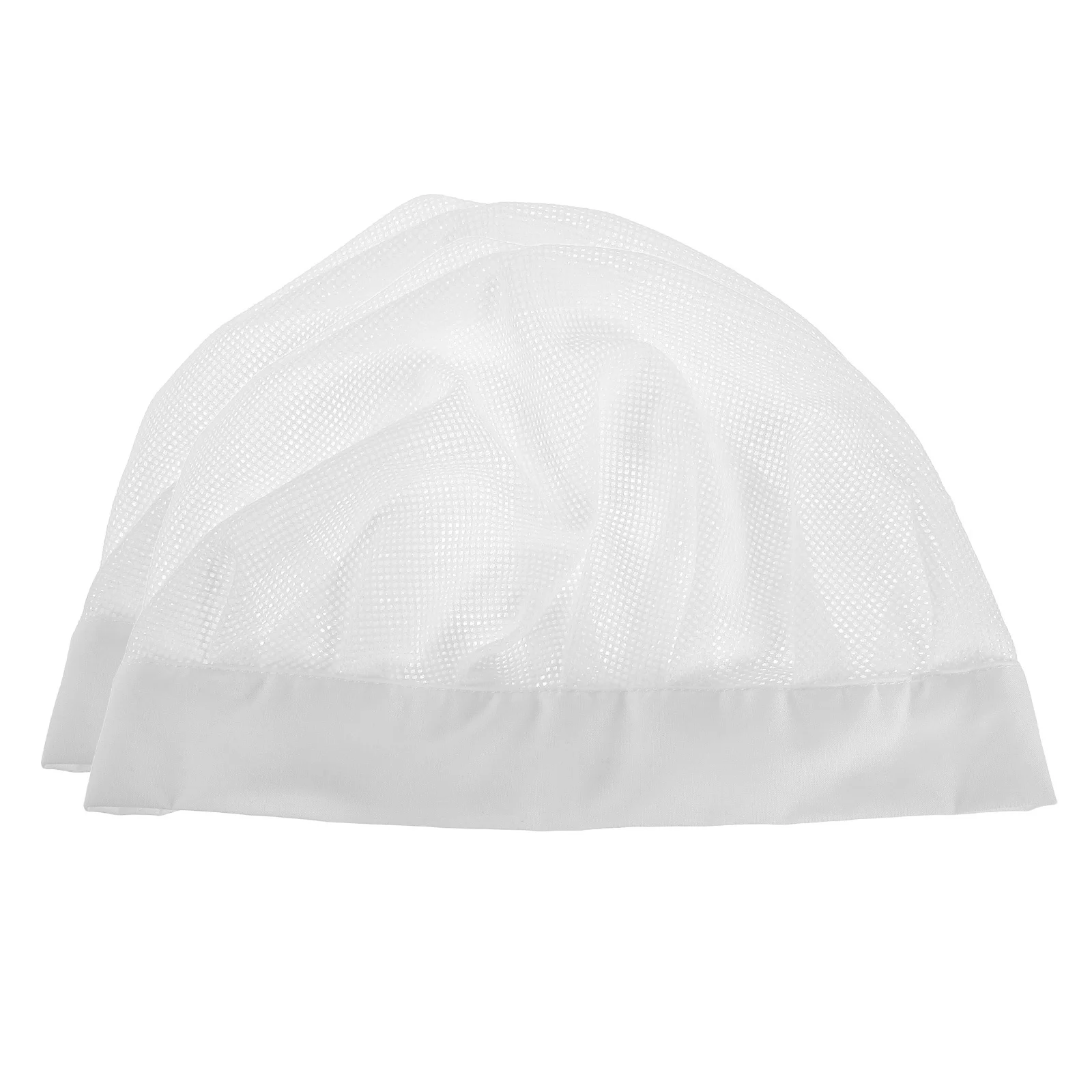 Chapéu de trabalho de cozinha, 2 peças, malha, boné de chef, unissex, respirável, lavável, reutilizável para serviço de comida, cozinha, cozimento, restaurantes, cafés, pessoal