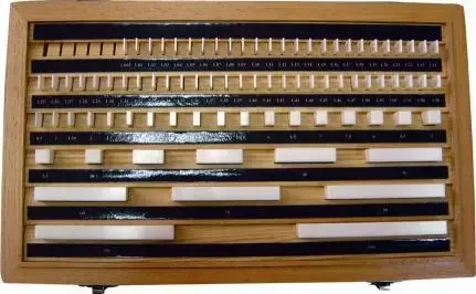 Ceramic Gauge Block Accuracy  Set 9pcs  49pcs 8pcs 10pcs  Wood Box Pack Gauges Nominal Size 1.001-1.009