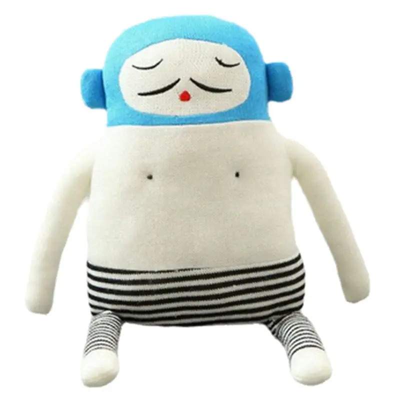 

L81A 2025-Спящий ребенок успокаивающий вязаный хлопковый нить украшение спальня диван украшение