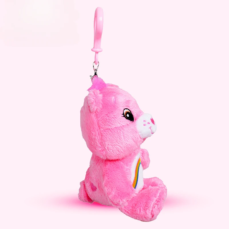 Breloczek Pluszowy Care Bears Seria Tęcza Zawieszka Pluszowa Ozdoba do Torby Brelok Dekoracja Prezent na Boże Narodzenie Urodziny
