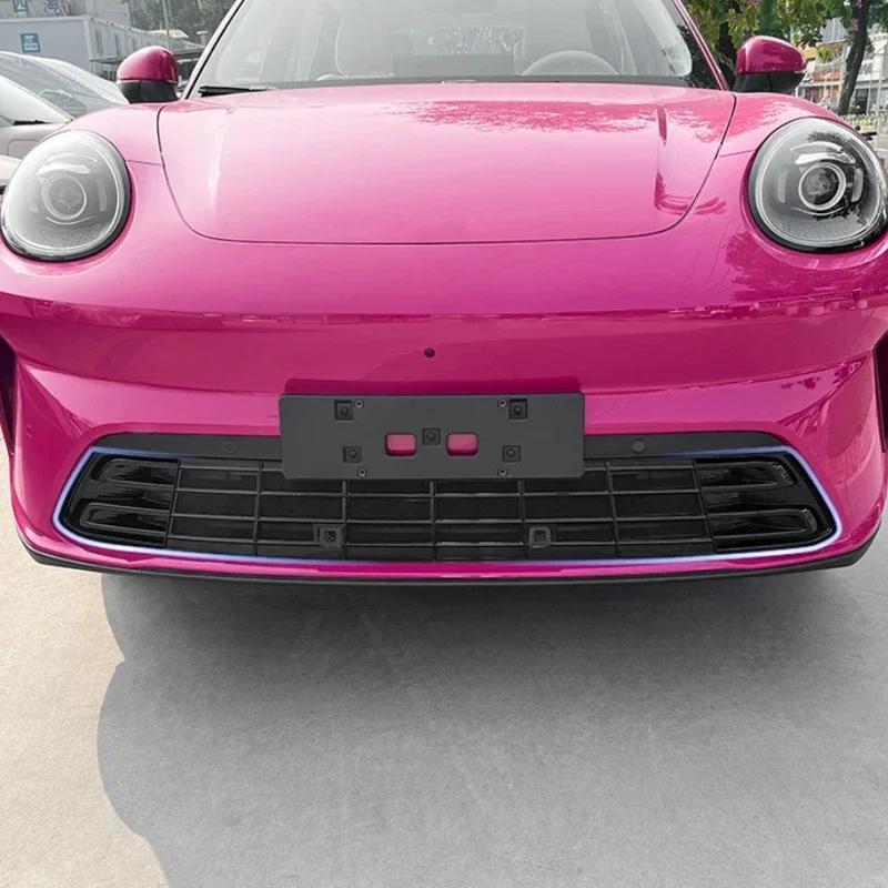 ABS Car Modify Front Front Bumper Center Intake Grille Cover For GWM ORA 5 2026 2027 2028 Auto Buckle Insect Proof Net Accessory