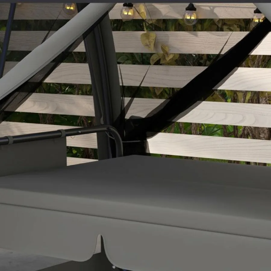 Sedia da altalena per patio esterno