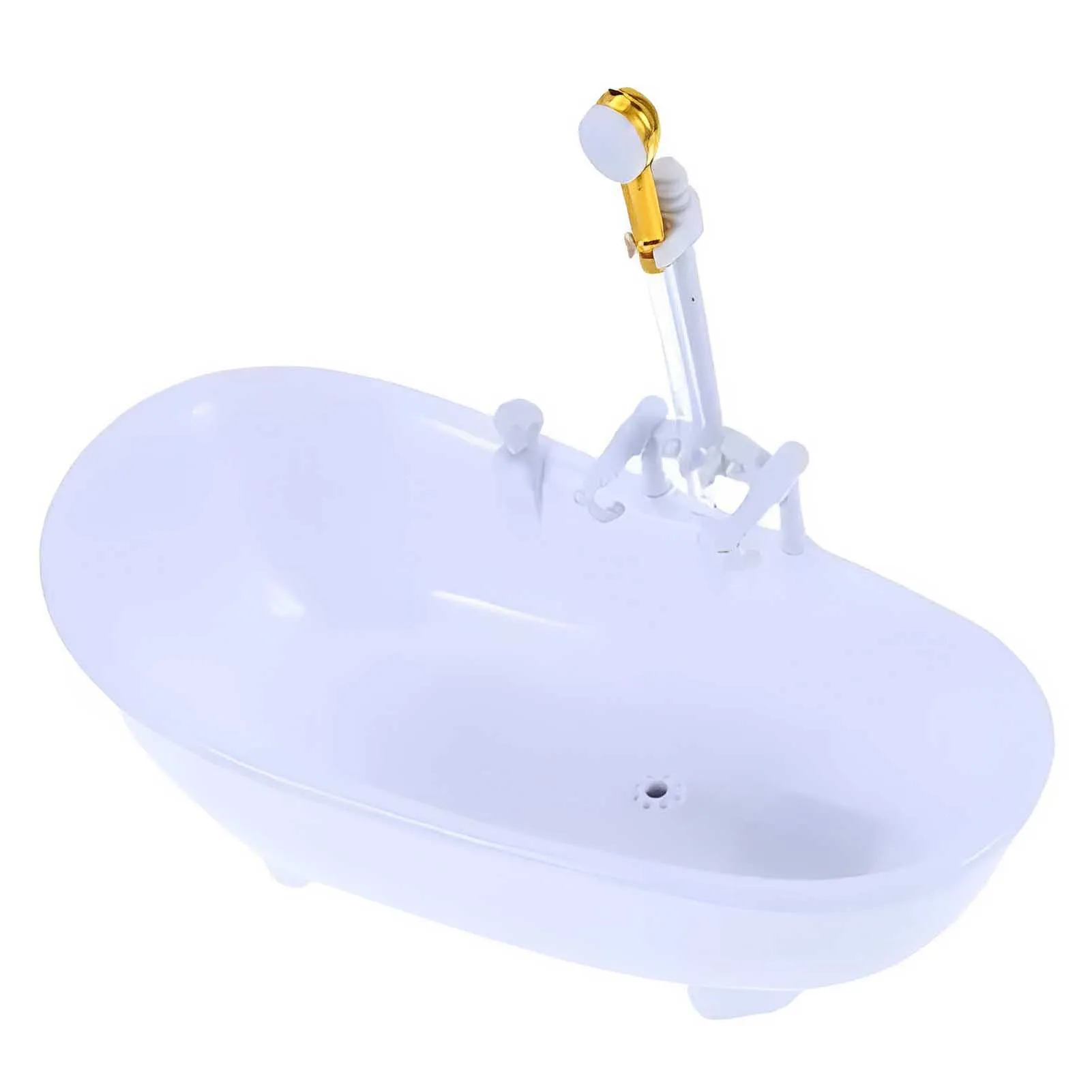 

Creative Bathtub Cocktail Glass Kids Pretend Play Toy Simulation Plastic Mini Bathroom Tub Miniatures for Milkshake Cold Drinks