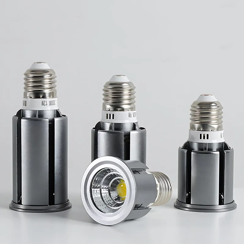 

E27 12W LED Spotlight Bulb Adjustable Restaurant Lighting 220V High CRI for Hotel Mall 5W 7W 15W No Flicker Aluminum