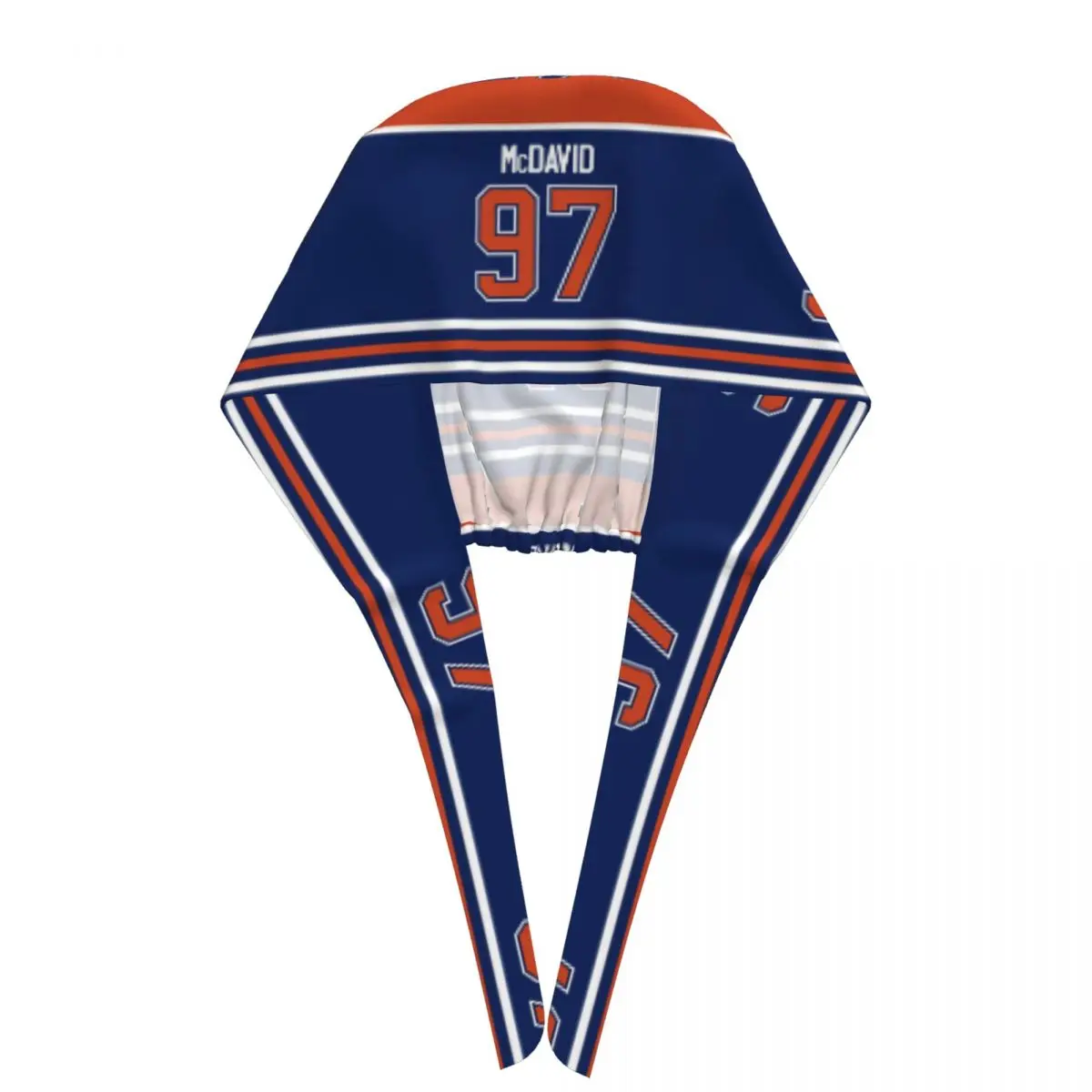 Edmonton Oilers Connor McDavid Home Jersey Funda trasera para teléfono Gorro exfoliante Gorro quirúrgico de trabajo para médico Gorros de enfermería para dentista