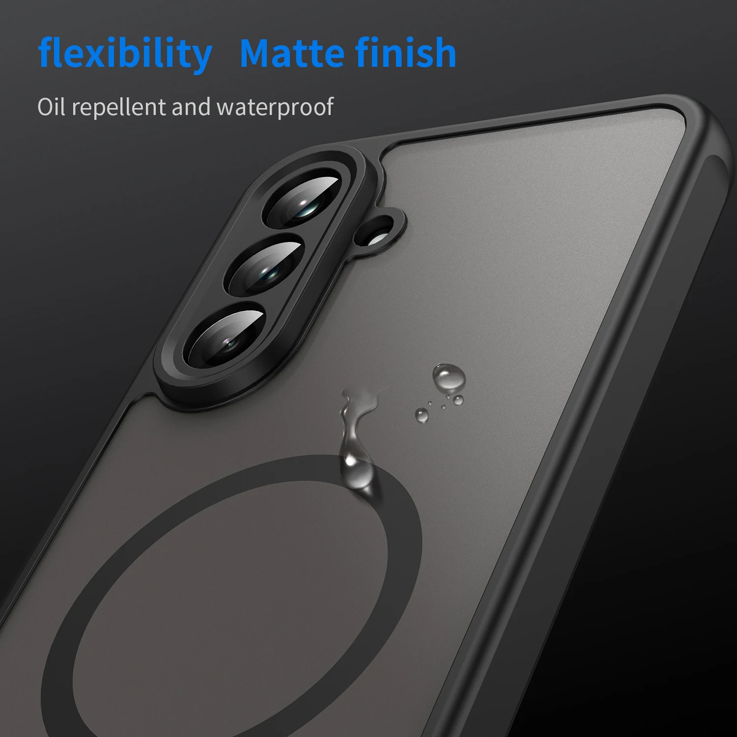 Magsafe Magnetic Case for Samsung Galaxy A16 A36 A26 A55 A56 A35 5G Case MatteTranslucent Wireless Charge Phone Back Cover