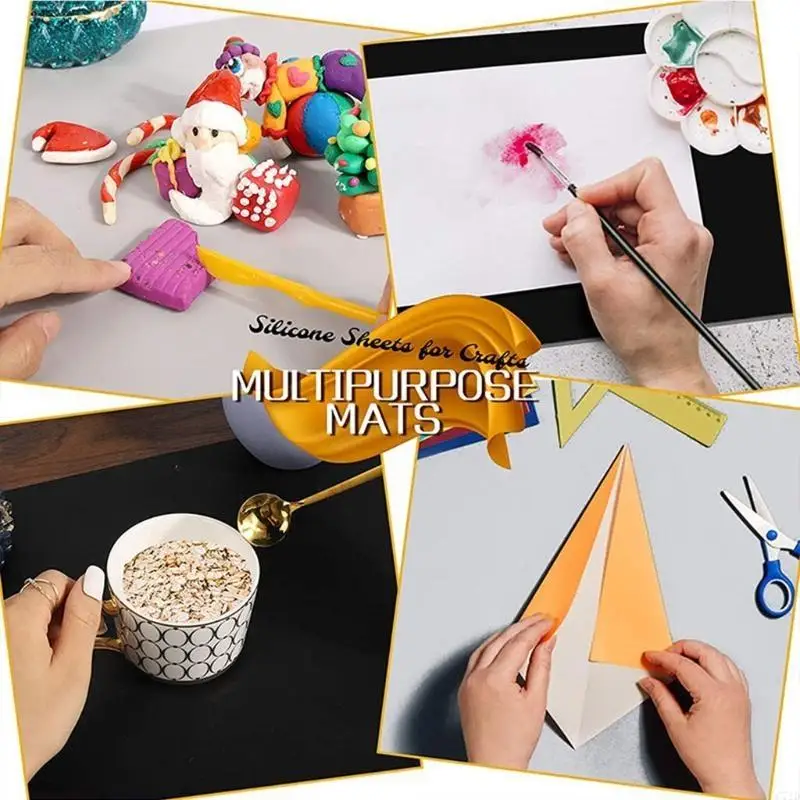 

15,7x11,7 дюймов силиконовый водонепроницаемый коврик для столовых приборов, теплоизоляционный коврик для стола, защитный коврик