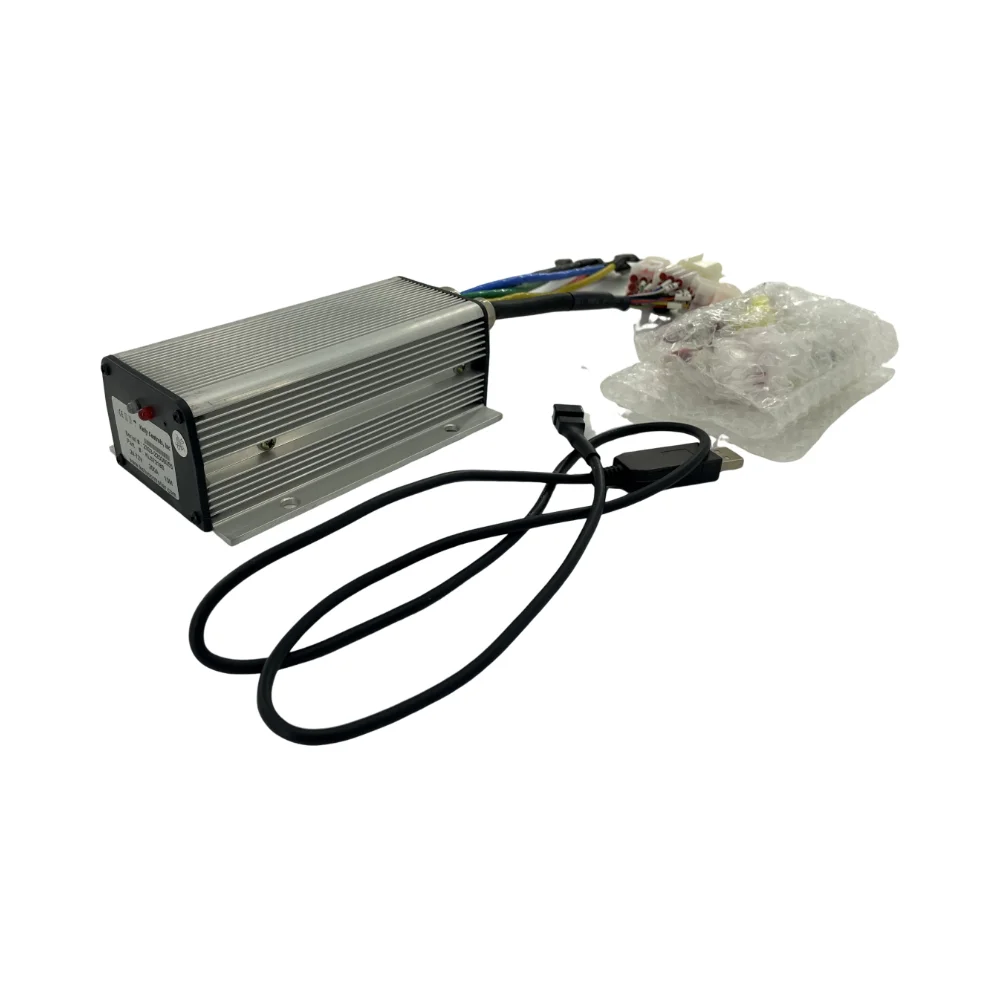 Kelly KLS7218S 24V-72V 200A SINUSOIDAL Controller with USB Programmable Cable for 1500-2000W Brushless Motor