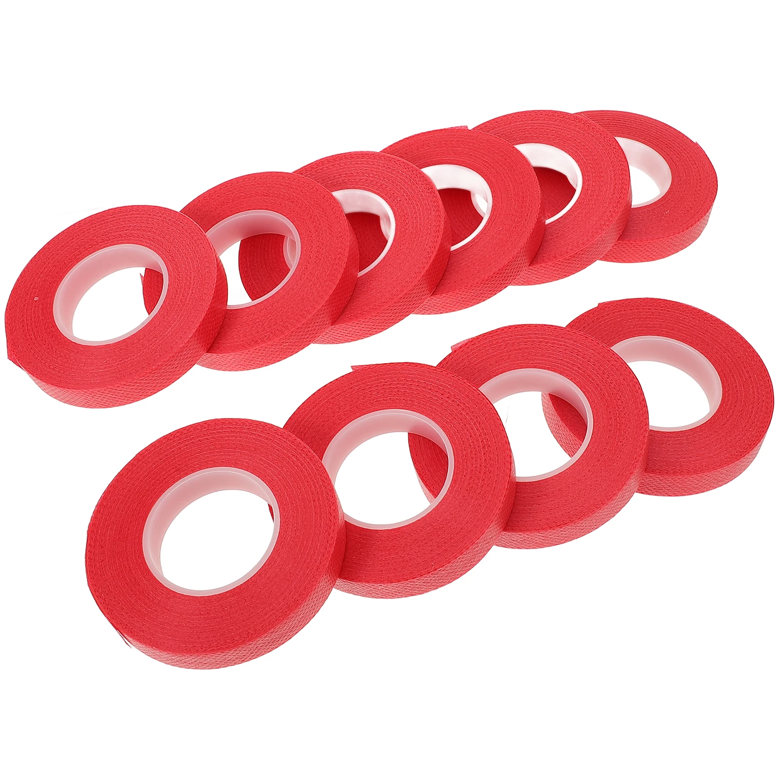 

10pcs Red Garden Tie Tape For Gardening Tape Tapes 30m Plant Tie Straps Reusable Garden Vine Tying Tool Fruit Trees