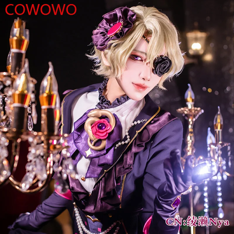 Ensemble Étoiles! Tomoe Hiyori la fleur de l'admiration Cosplay Costume Cos jeu Anime fête uniforme Hallowen jouer rôle vêtements