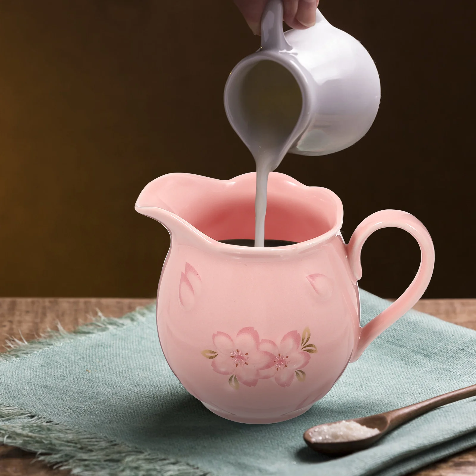 

Sauce Cup Ceramic Seasoning Mini Cup Fine Workmanship Practical Design for Home Kitchen Western Food Supply Sauce Dispenser