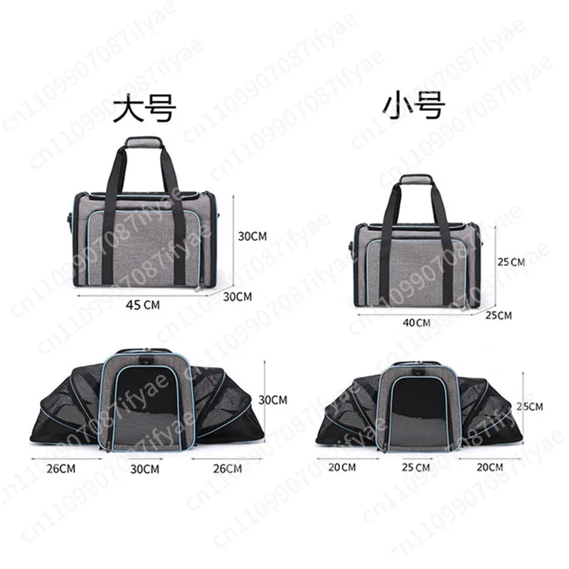 Cat bag out portable cat backpack small pet shoulder handbag crossbody breathable folding expansion pet bag