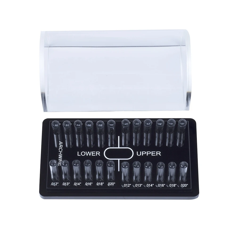 

Top Grade Dental Orthodontic Archwire Organizer Case Acrylic Dispenser Placing Box Arch Wire Storage holder Dentistry Instrument