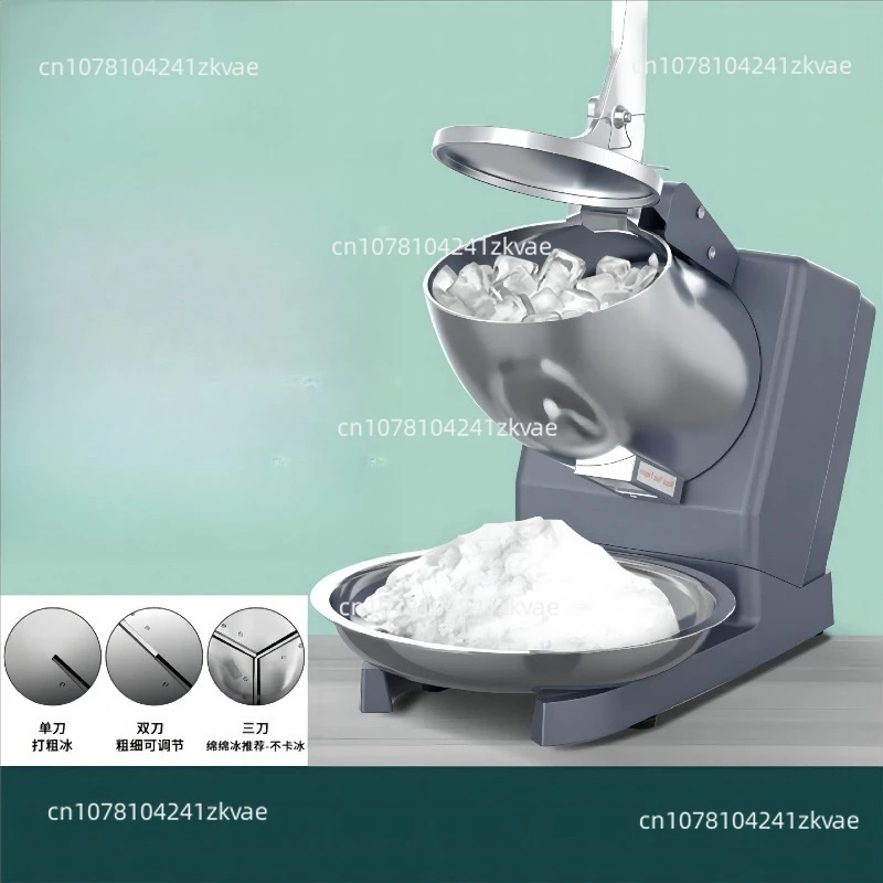 Crusher Stall Household Small Shaver Automatic Milk Tea Shop Smoothie Machine Cotton Ice Machine Ice Breaker