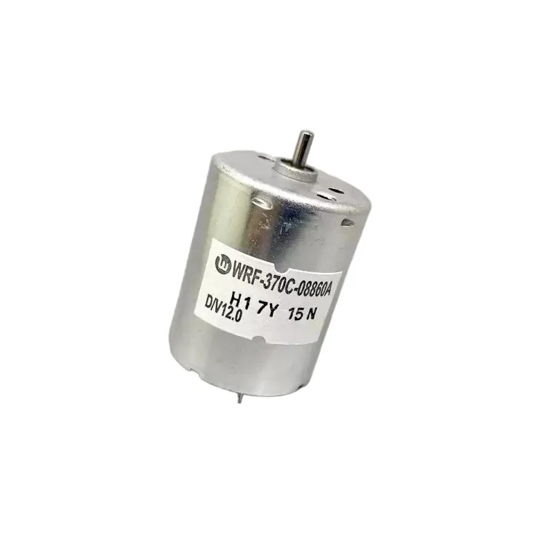 RF-370C-08860A DC Motor 12V Low Noise Air Pump Motor 2-14V Wide Voltage 1665RPM Low No-load Current Small DC Electric Motor