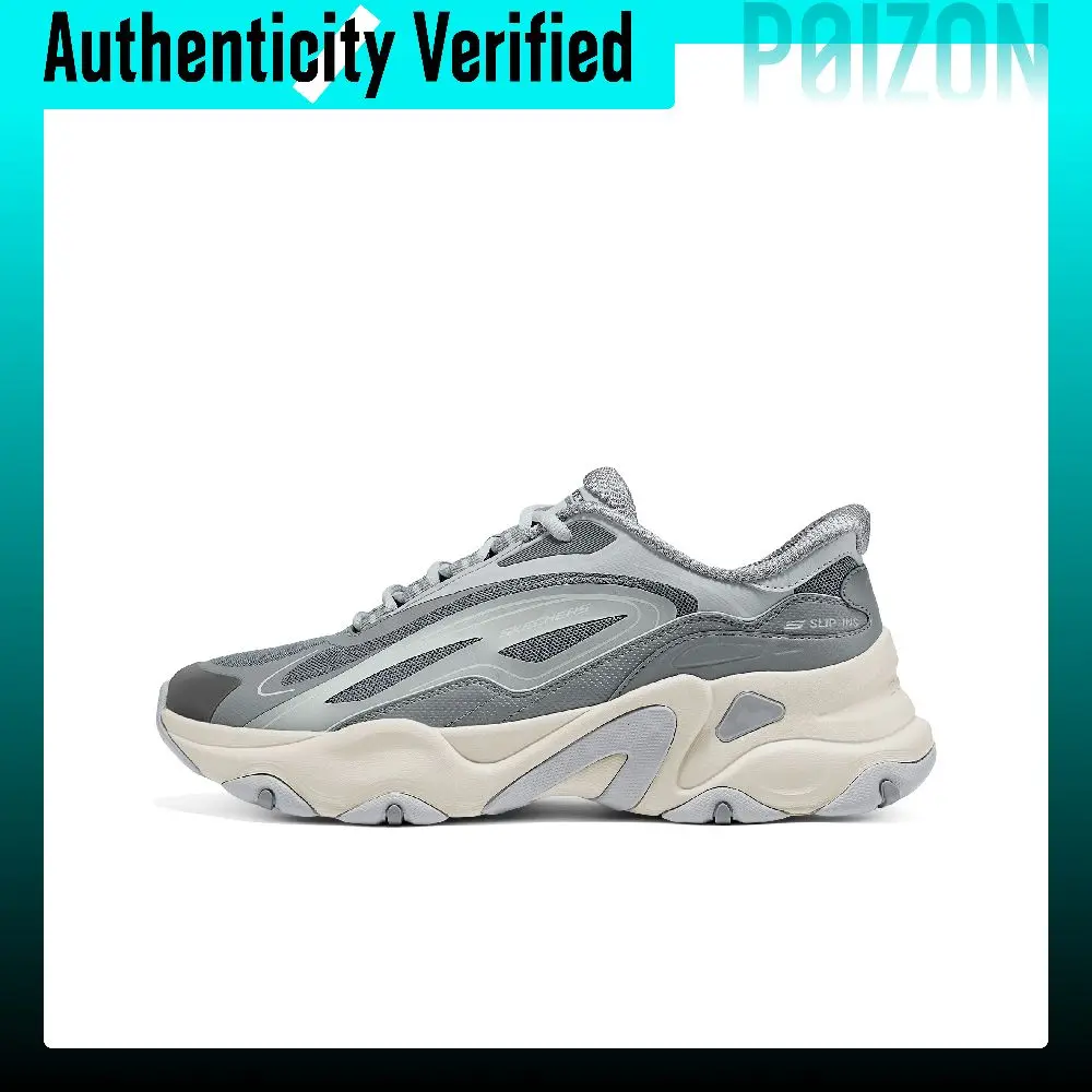 Skechers DLITES Low-top Chunky Sneakers Men's 232427-GRY