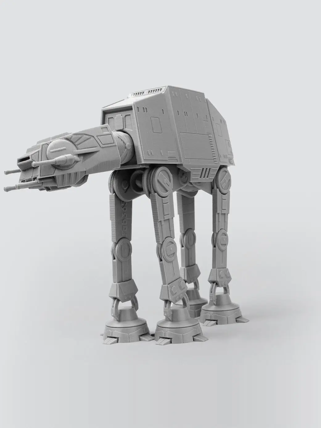 Modelo de vehículo blindado de infantería todo terr AT-AT de la serie , kit de construcción de plástico duro ...