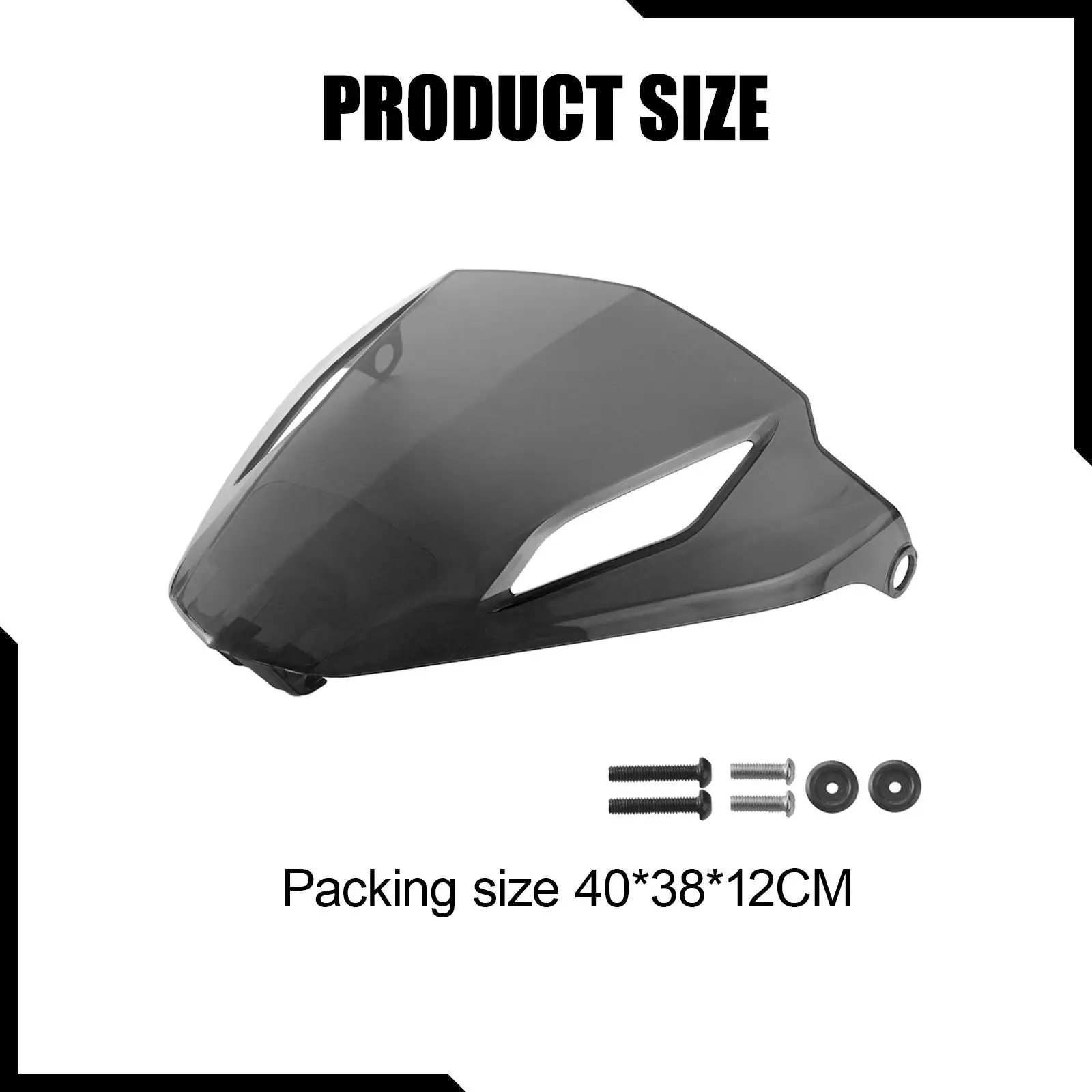 

ABS Plastic Gauge Shield Support Fashion Deflector Front Windscreen for Can Am Spyder F3 Limited Accessories