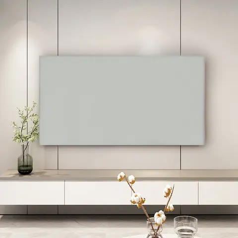 LCD TV Kap Stofkap Effen Kleur Elastische Televisie Decoratieve Cover Doek Universeel Voor 32/42/46/55/69/76/85 Inch Tv Covers